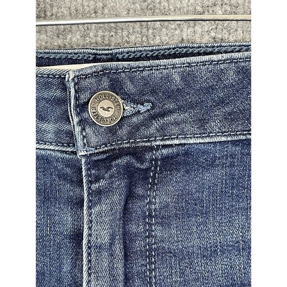 NWT Hollister 3” Curvy High Rise Jean Denim Shorts 21 / 20 W35 - Picture 2 of 11